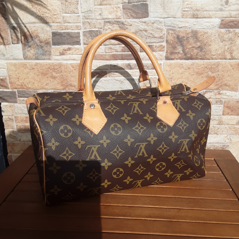 Brown mini purse
